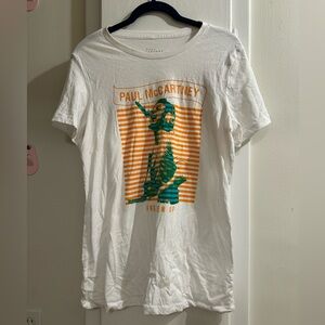 Paul McCartney White Freshen Up Concert Tour T-Shirt Women’s Size 2X